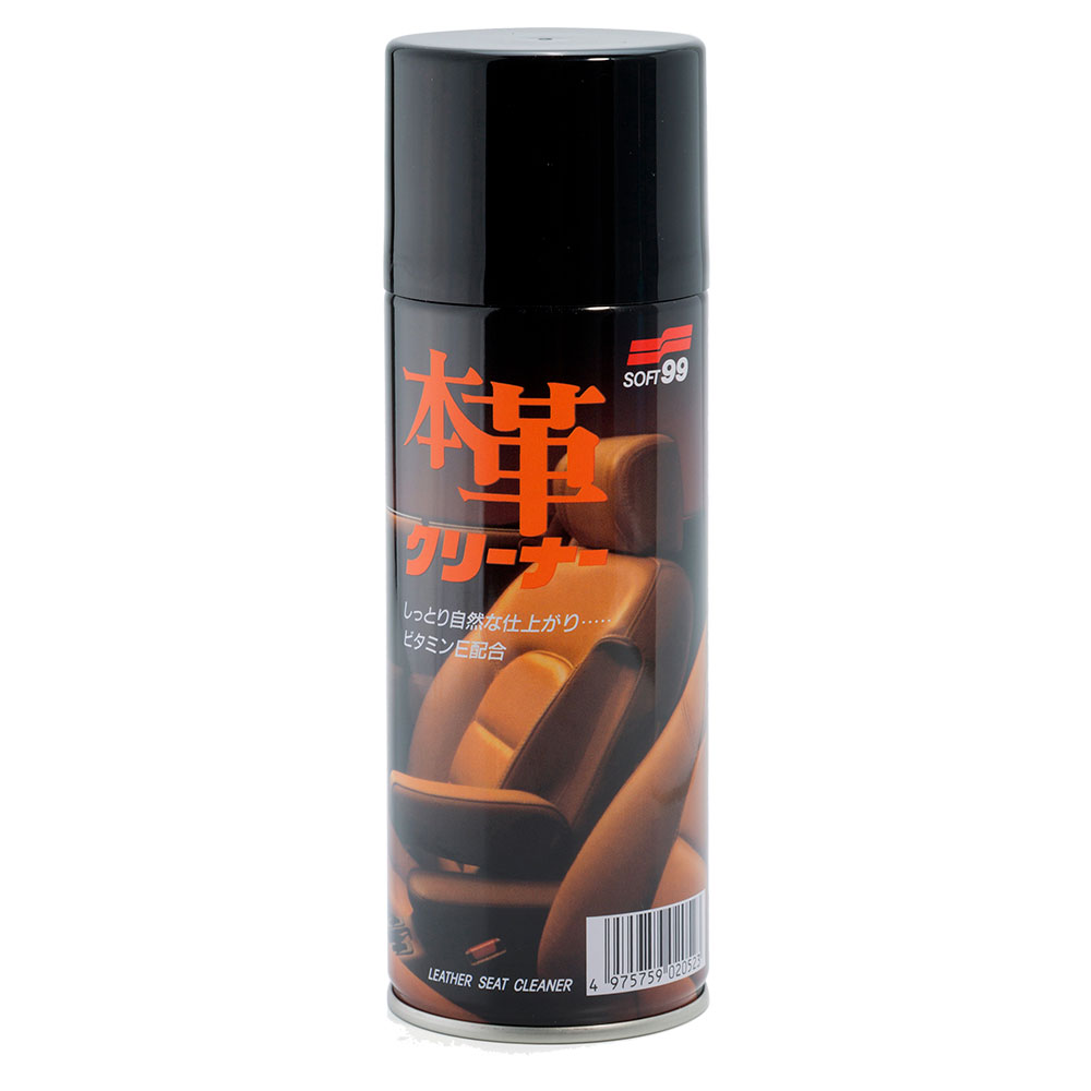 02052 Soft99 Очиститель кожи Soft99 Leather Cleaner мусс, 300 мл