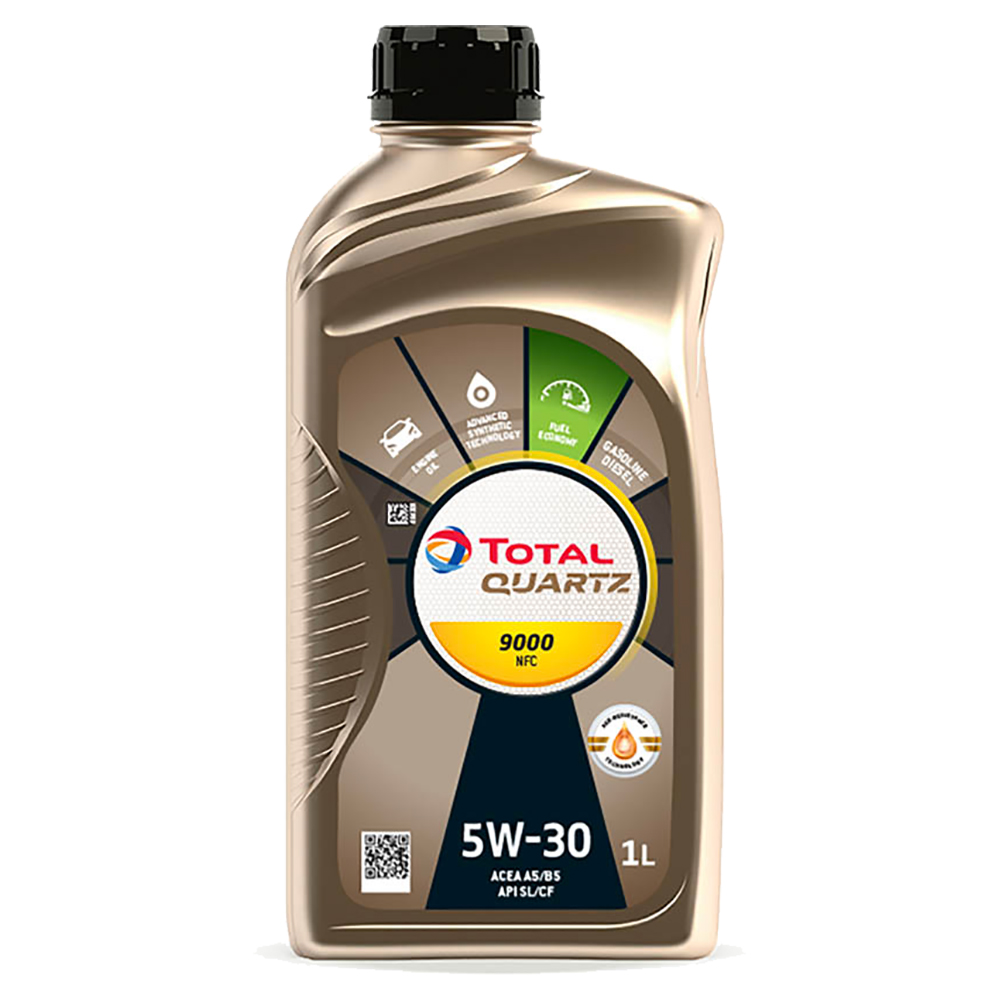 10980301 TOTAL Синтетическое моторное масло TOTAL Quartz Future NFC 9000 5W-30, 1л