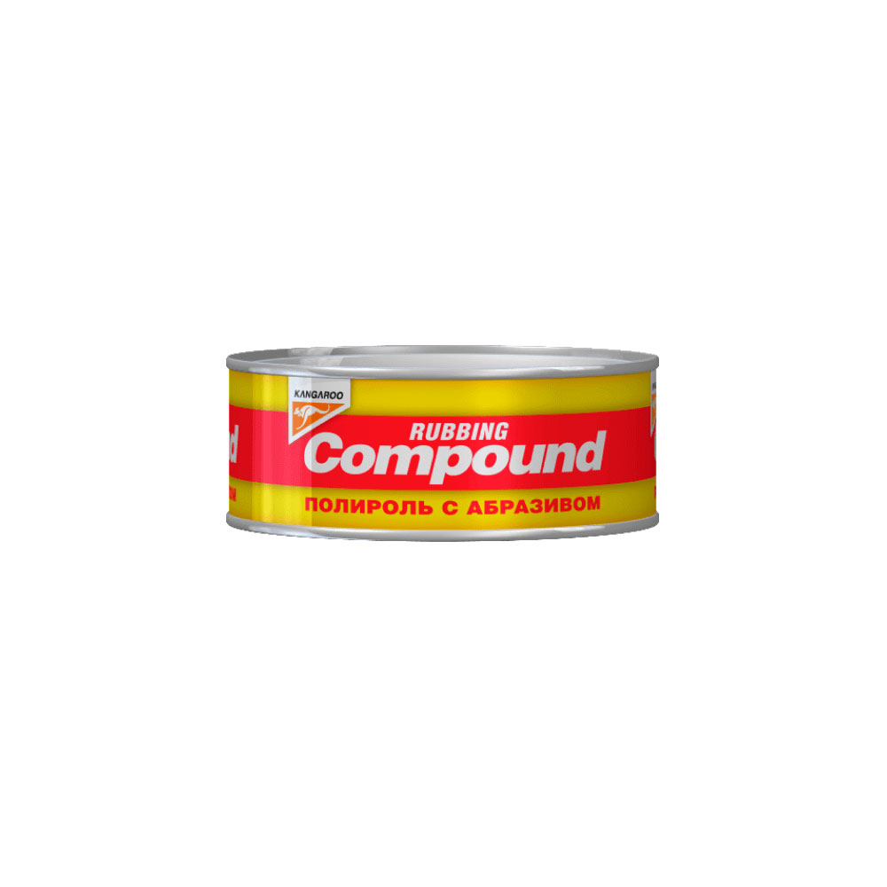 125219 KANGAROO Полироль с абразивом для кузова автомобиля Rubbing Compound, 250 гр