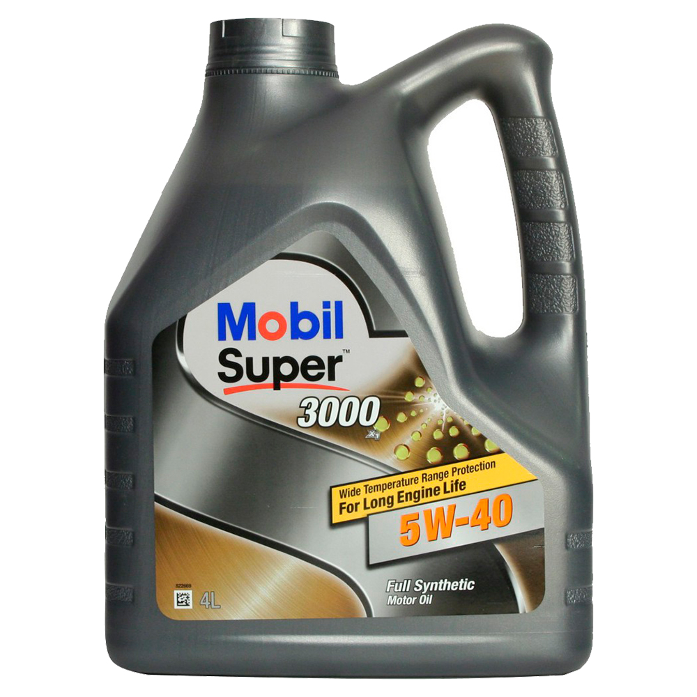 152566 Mobil Синтетическое моторное масло MOBIL Super 3000 X1 5W-40, 4 л