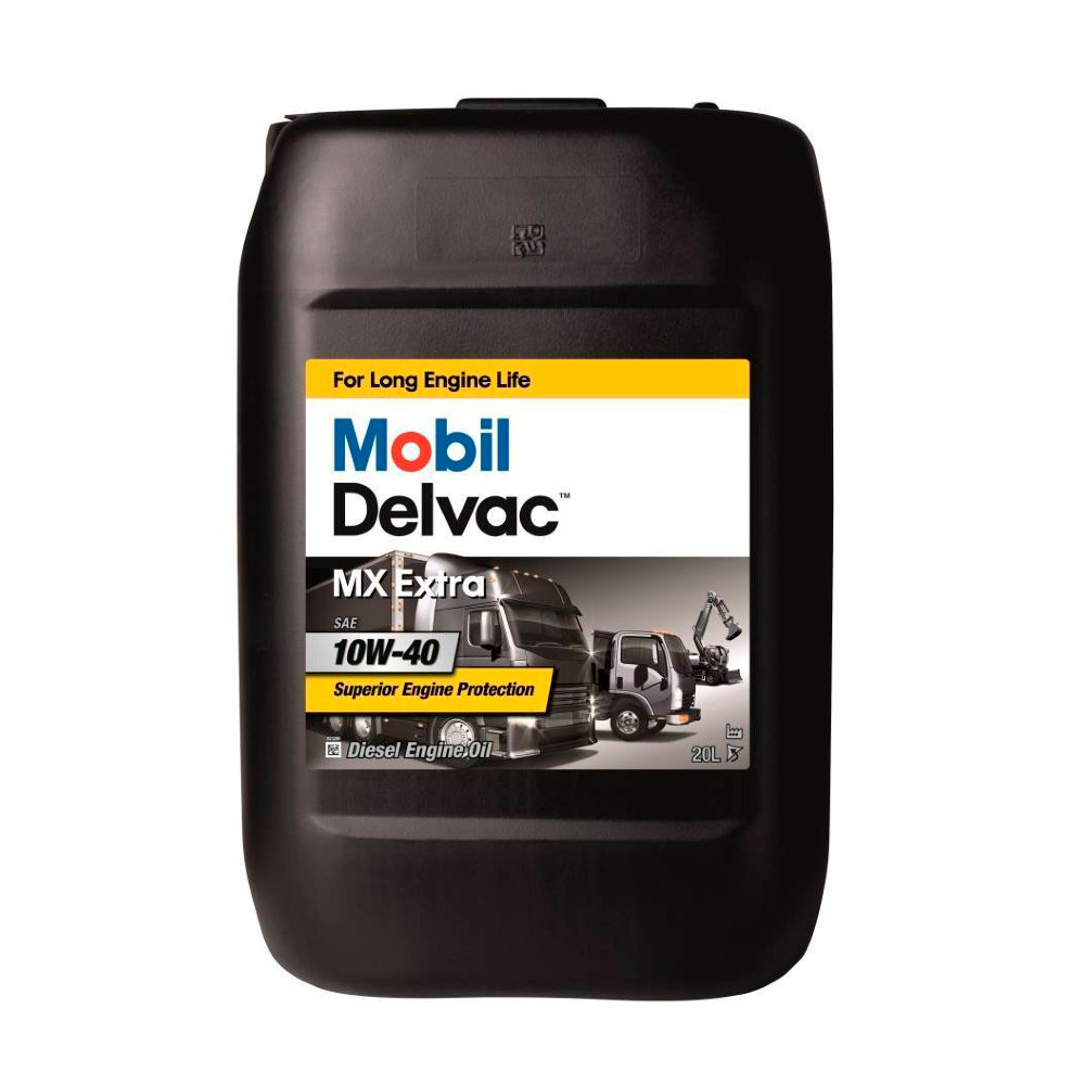 152673 Mobil Синтетическое моторное масло MOBIL Delvac MX Extra 10W-40, 20 л