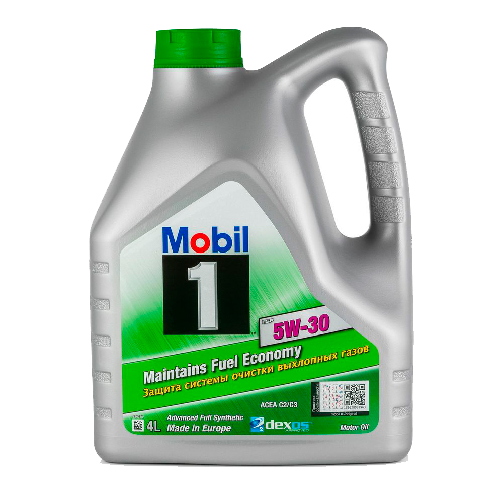 154285 Mobil Синтетическое моторное масло MOBIL 1 ESP 5W-30, 4л