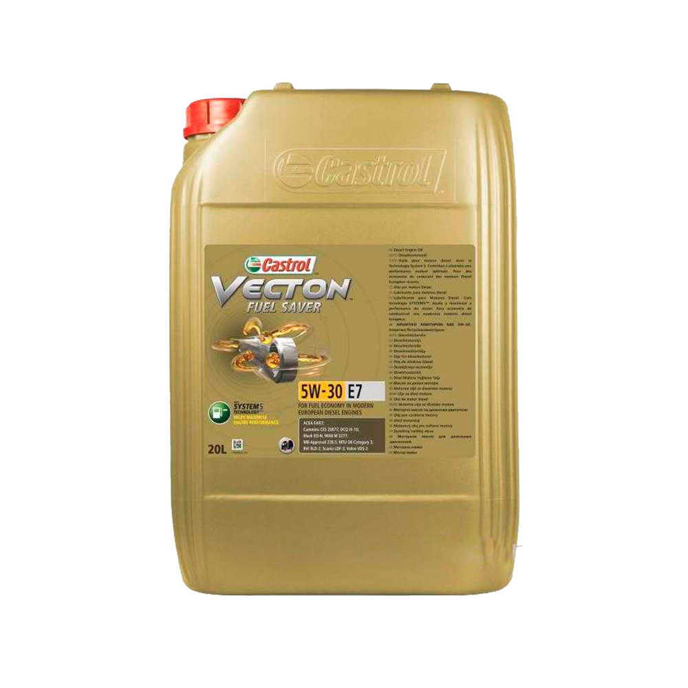 157AEB Castrol Синтетическое моторное масло CASTROL Vecton Fuel Saver 5W-30 E7 20л