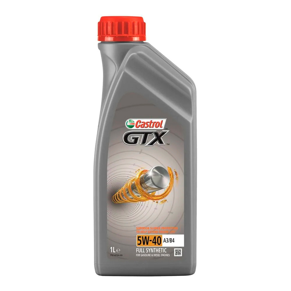 15B9F6 Castrol Синтетическое моторное масло CASTROL GTX 5W-40, 1л