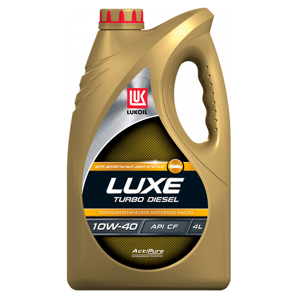 189323 LUKOIL Моторное масло Лукойл Люкс TURBO DIESEL 10W-40, 4л