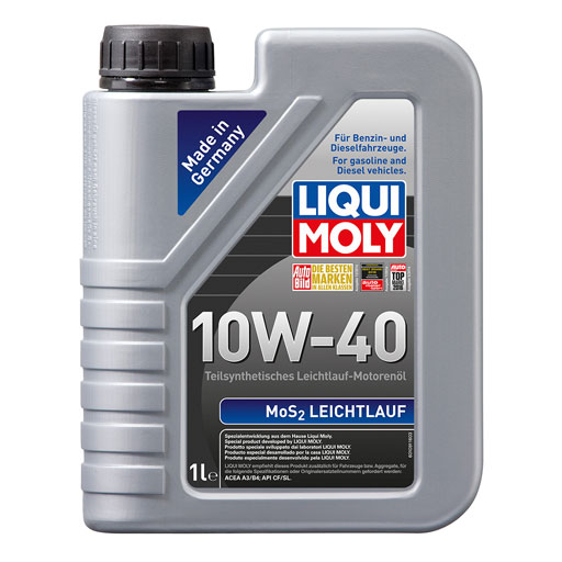 1930 LIQUI MOLY LIQUI MOLY Полусинтетическое моторное масло MoS2 Leichtlauf 10W-40 1л