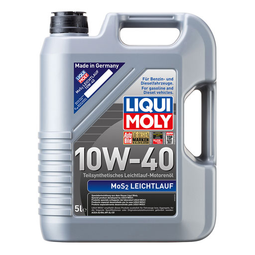 1931 LIQUI MOLY LIQUI MOLY Полусинтетическое моторное масло MoS2 Leichtlauf 10W-40 5л