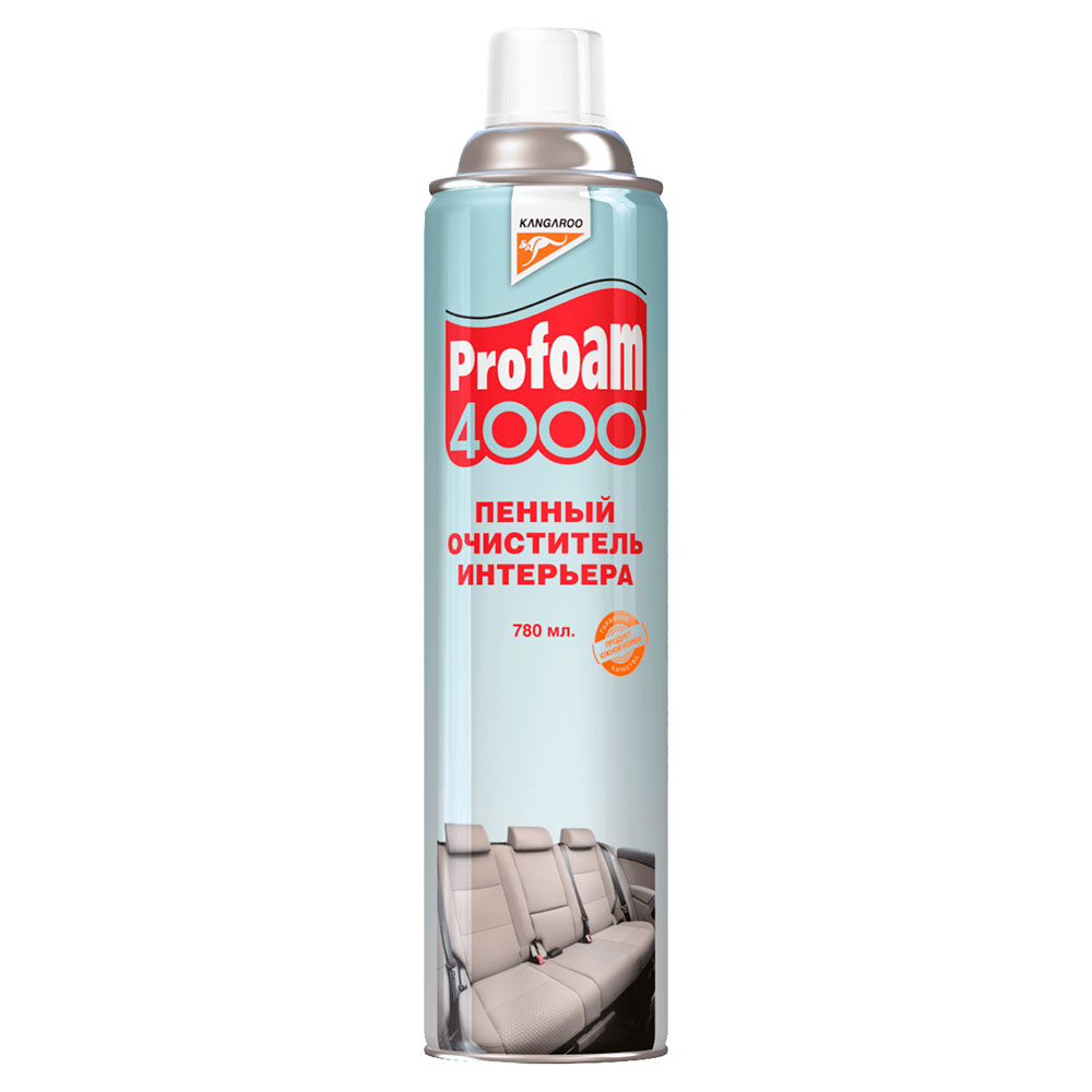 320492 KANGAROO Очиститель интерьера Kangaroo Profoam 4000, пенный, 780мл