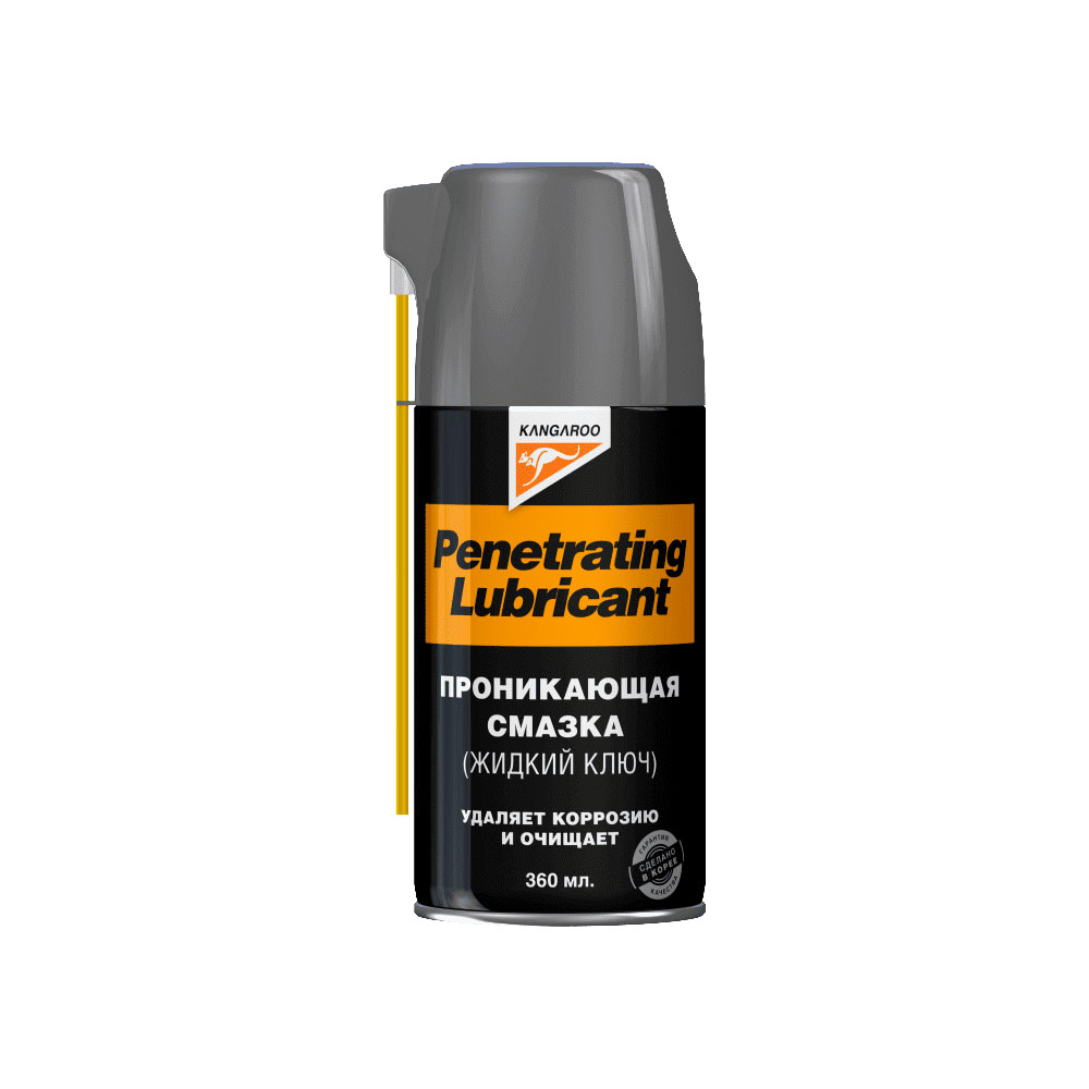 355104 KANGAROO Жидкий ключ Penetrating Lubricant, 360 мл.