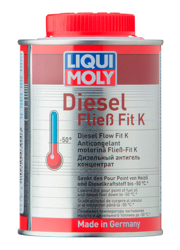 3900 LIQUI MOLY LIQUI MOLY Дизельный антигель концентрат Diesel Fliess-Fit K 0,25л