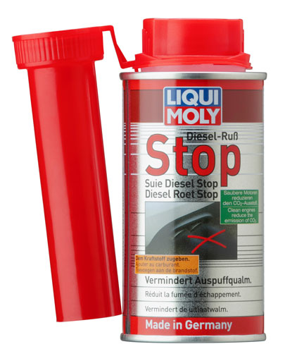 5180 LIQUI MOLY Присадка для уменьшения дымности дизельных двигателей LIQUI MOLY Diesel Russ-Stop 0,15л