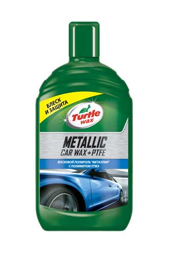 53020 Turtle Wax Восковой полироль Turtle Wax METALLIC   PTFE, 500мл.