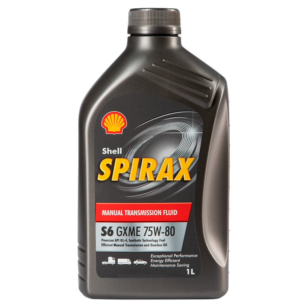 550027971 SHELL Синтетическое трансмиссионное масло SHELL SPIRAX S6 GXME 75W/80 1л