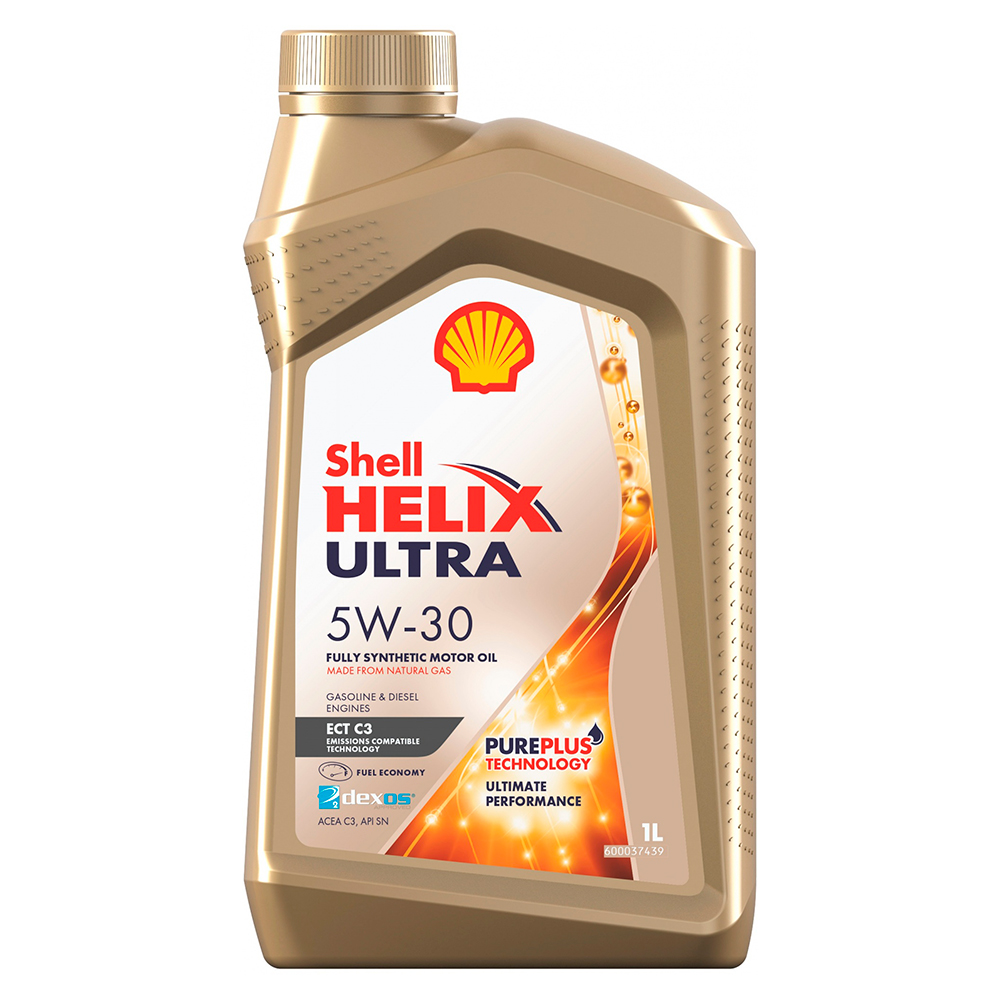 550046369 SHELL Синтетическое моторное масло SHELL HELIX ULTRA ECT C3 5W-30, 1л