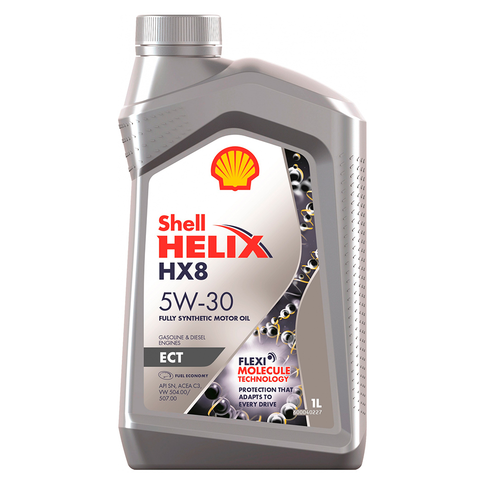 Синтетическое моторное масло SHELL HELIX HX8 ECT 5W-30, 1л