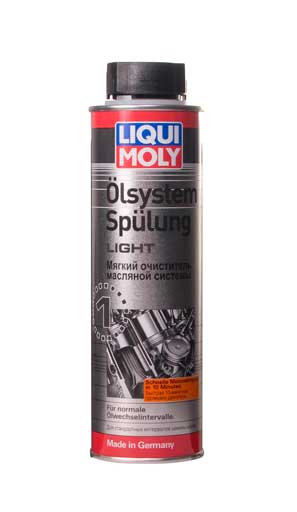 7590 LIQUI MOLY Мягкий очиститель масляной системы LIQUI MOLY Oilsystem Spulung Light 0,3л
