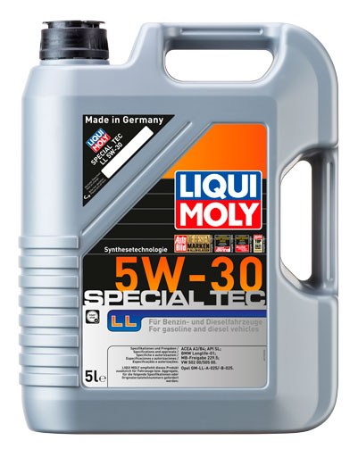 8055 LIQUI MOLY LIQUI MOLY НС-синтетическое моторное масло Special Tec LL 5W-30 5л