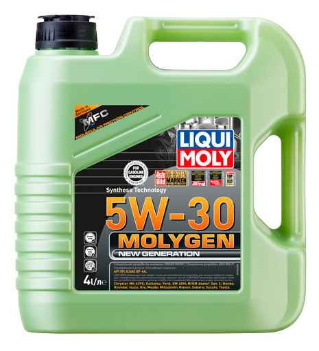 9042 LIQUI MOLY LIQUI MOLY НС-синтетическое моторное масло Molygen New Generation 5W-30 4л