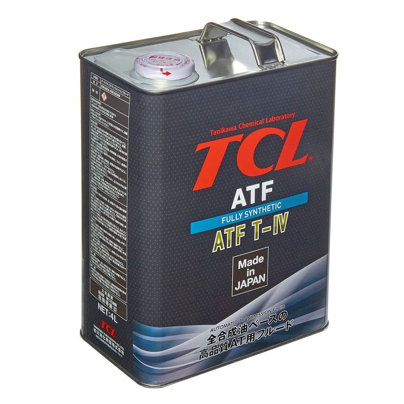 A004TYT4 TCL Жидкость для АКПП TCL ATF TYPE T-IV, 4л