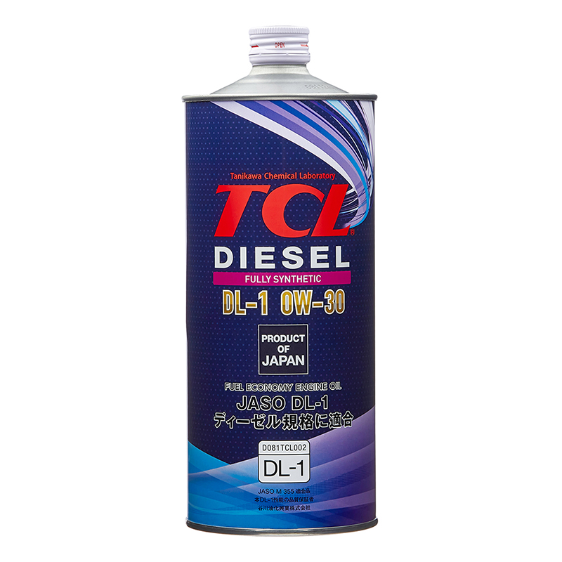 Масло моторное TCL Diesel DL-1, 0W-30, 1л