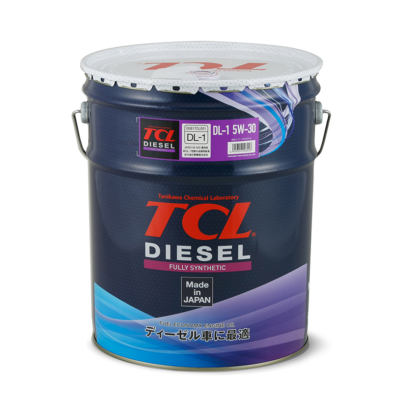 D0200530 TCL Моторное масло TCL Diesel, Fully Synth, DL-1, 5W30, 20л