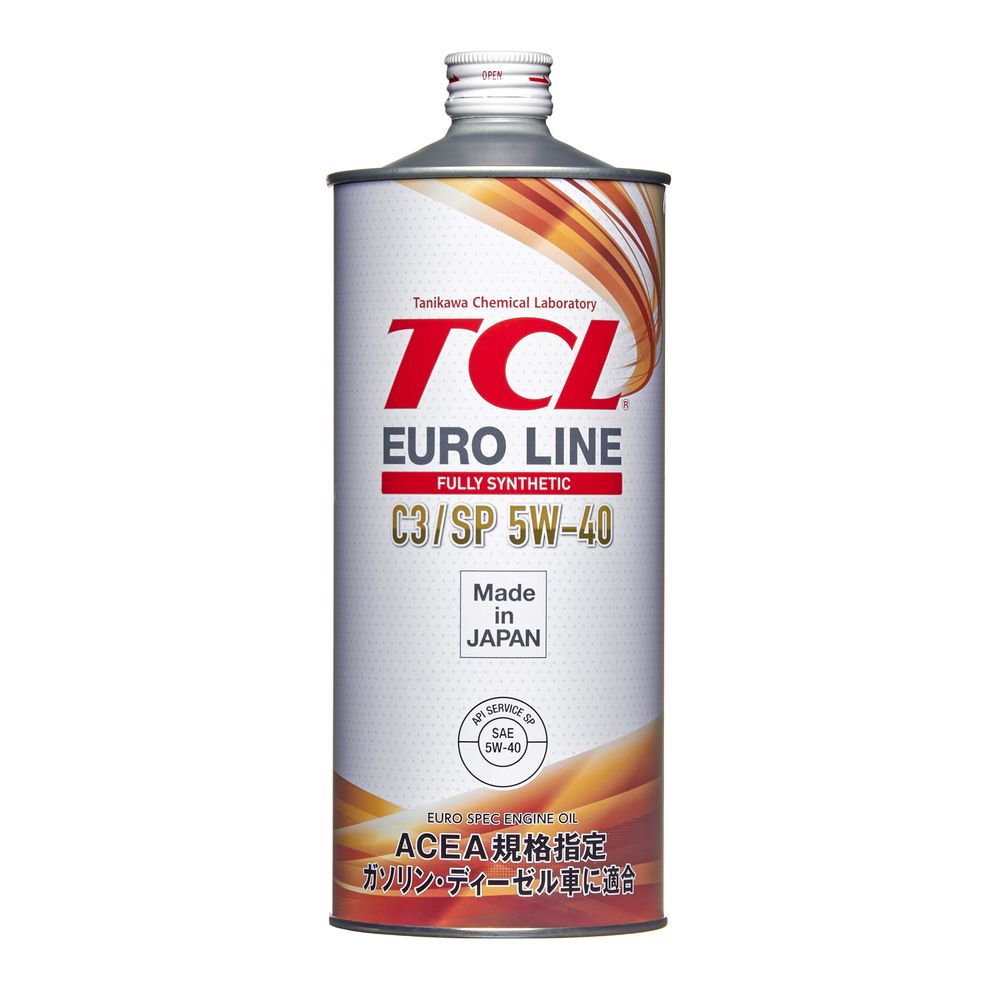 E0010540C3 TCL Моторное масло TCL Euro Line 5W40, SP ACEA C3, 1л