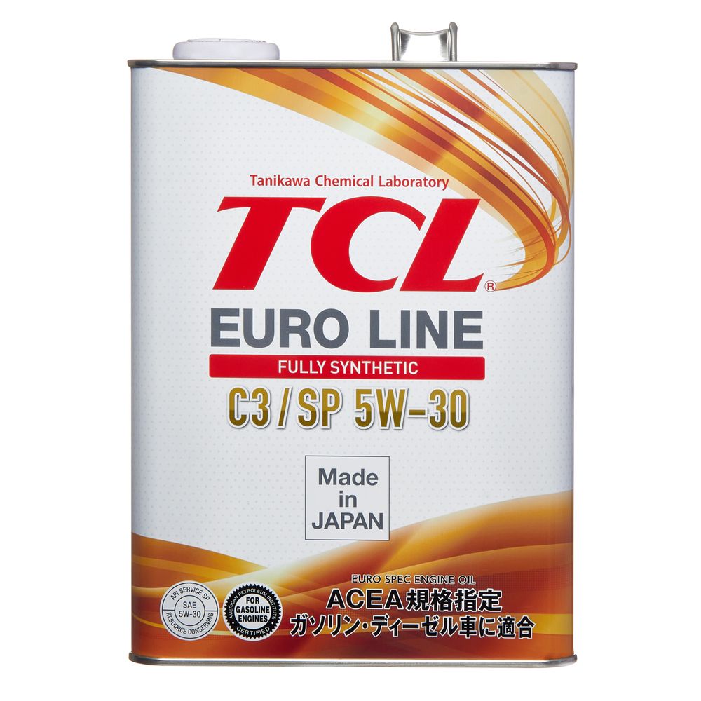 E0040530C3 TCL Моторное масло TCL Euro Line 5W30, SP ACEA C3, 4л