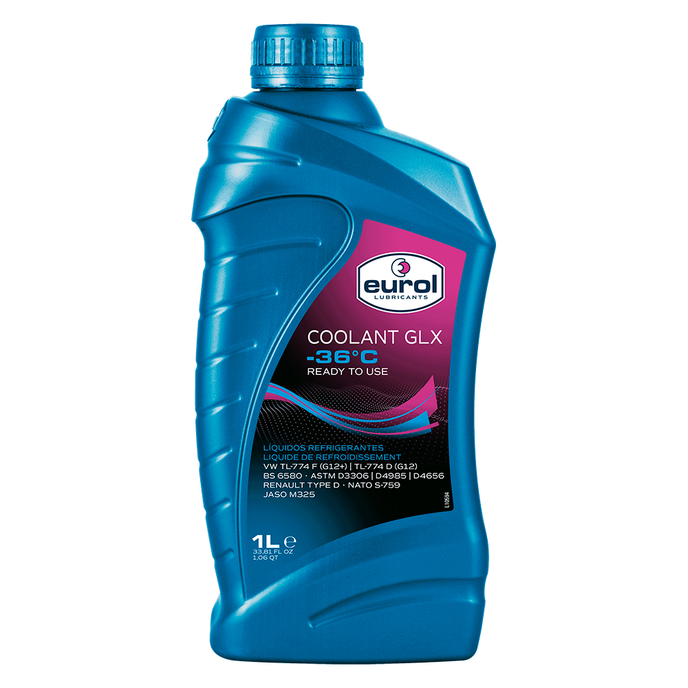 E5041441L EUROL Жидкость охлаждающая (антифриз)  Eurol Coolant GLX -36 G12 , готовый, 1л