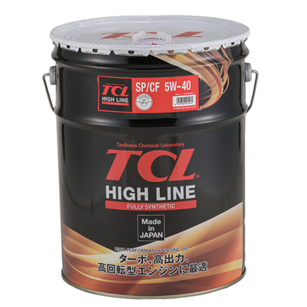 Моторное масло TCL High Line, Fully Synth, SP/CF, 5W40, 20л