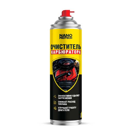 NPGOK0027 NANOPROTECH Очиститель карбюратора NANOPROTECH, 400 мл.