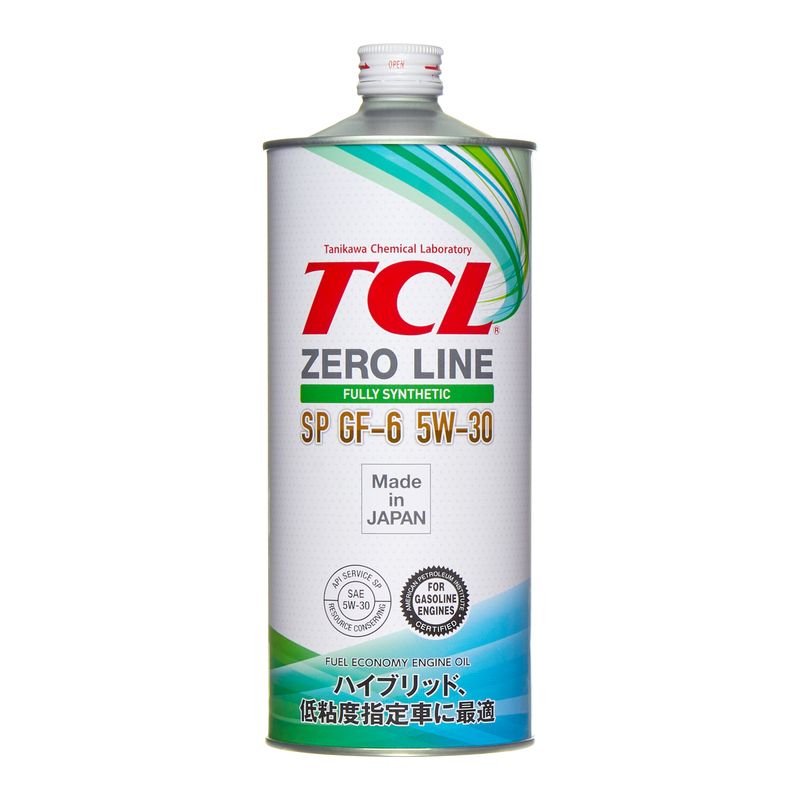 Z0010530SP TCL Моторное масло TCL Zero Line Fully Synth, Fuel Economy, SP, GF-6, 5W30, 1л