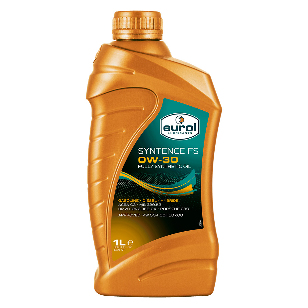 Моторное масло Eurol Syntence FS 0W-30 VW 504/507 C3, 1л
