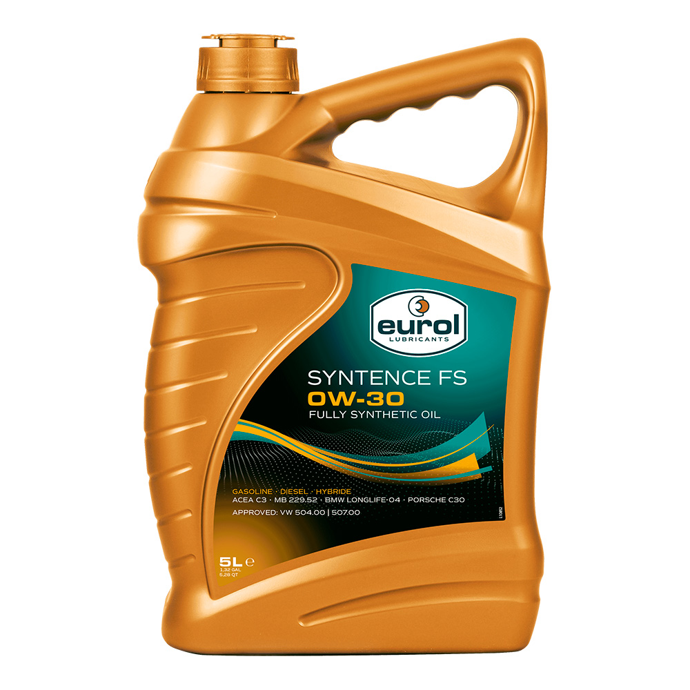 Моторное масло Eurol Syntence FS 0W-30 VW 504/507 C3, 5л